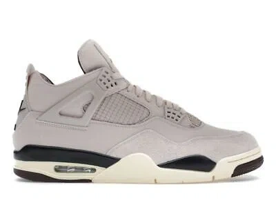 Pre-owned Jordan A Ma Maniére X Air  4 Retro Fossil Stone W - Fz4810-200 In Pink