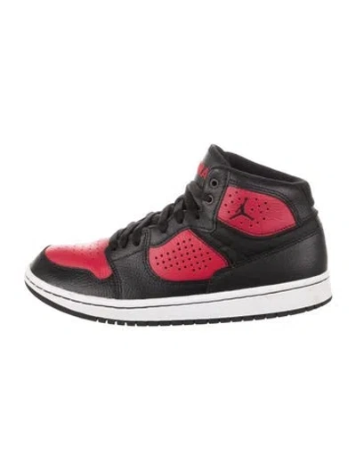 Pre-owned Jordan Kids' Access Black Gym Red White