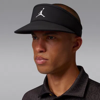 Jordan Ace Dri-fit Golf Visor In Black