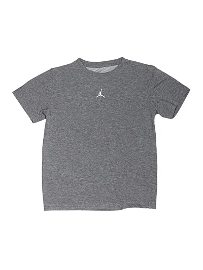 Pre-owned Jordan Kids' Active T-shirt In Gray