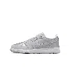 Jordan Air  1 Low Og "silver" Big Kids' Shoes In Grey