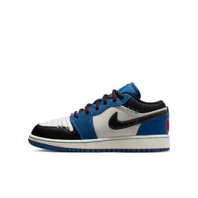Jordan Air  1 Low Se Big Kids' Shoes In Blue
