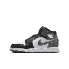 Jordan Air  1 Mid Big Kids' Shoes In Black