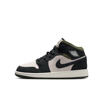 Jordan Air  1 Mid Big Kids' Shoes In Brown
