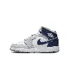 Jordan Air  1 Mid Big Kids' Shoes In White