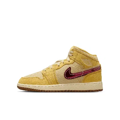Jordan Babies' Air  1 Mid Se Big Kids' Shoes