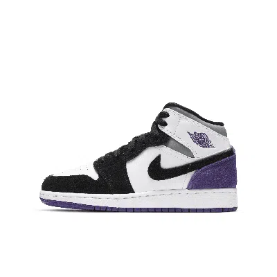 Jordan Air  1 Mid Se Big Kids' Shoes In White