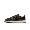 Jordan Boys Retro 1 Low Og In Animal Print