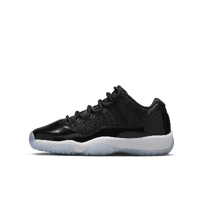 Jordan Babies' Air  11 Retro Low "black/varsity Royal" Big Kids' Shoes