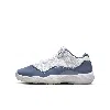 Jordan Air  11 Retro Low "diffused Blue" Big Kids' Shoes In White