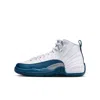 Jordan Babies' Air  12 Retro "french Blue" Big Kids' Shoes In White