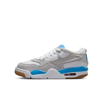 Jordan Babies' Air  4 Rm Big Kids' Shoes In White