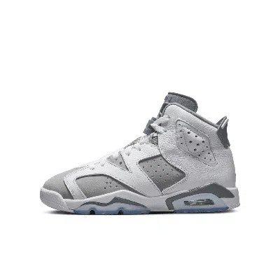 Jordan Air  6 Retro Big Kids' Shoes In White