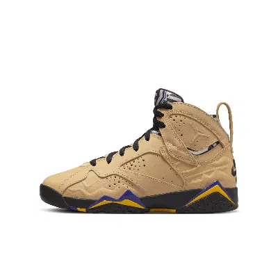 Jordan Babies' Air  7 Retro Se Big Kids' Shoes In Brown