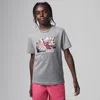 Jordan Air  Big Kids' Dunk Comics T-shirt In Grey