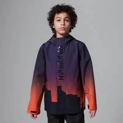 Jordan Air  Big Kids' Skyline Jacket In Black