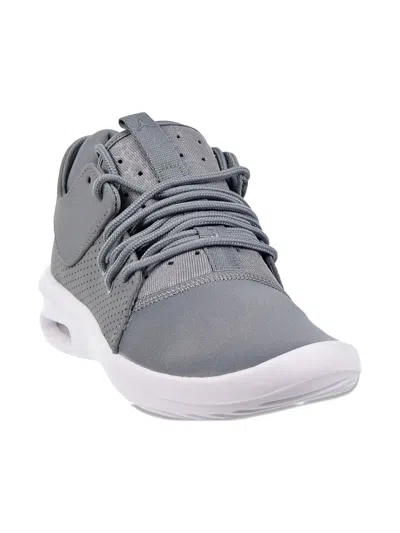 Jordan Kids' Air First Class Perforated Lace-up Sneakers In Gray