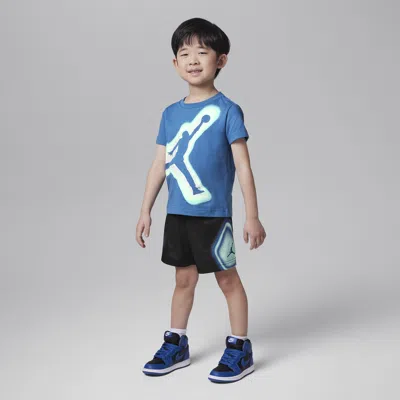 Jordan Babies' Air Heat Map Toddler Shorts Set In Black