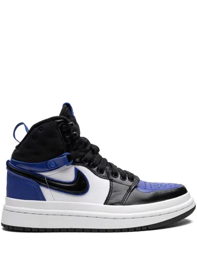 Jordan Women's Air  1 Acclimate Shoes In Blue/black/white