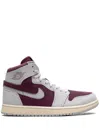 Jordan Air  1 Zoom Comfort 2 High Top Sneaker In Red
