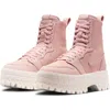 Jordan Air  1 Brooklyn Platform Sneaker In Pink Oxford/phantom/pink