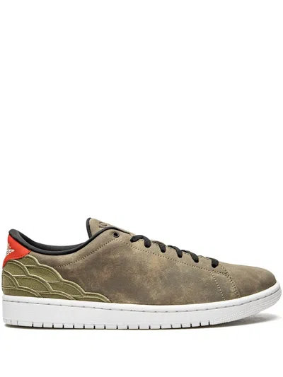Jordan Air  1 Centre Court Sneakers In Braun