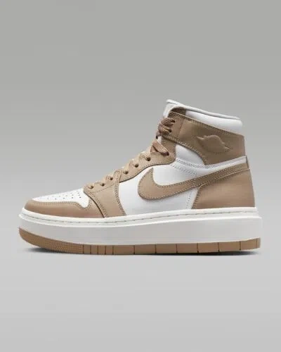 Pre-owned Jordan Air  1 Elavate High In White