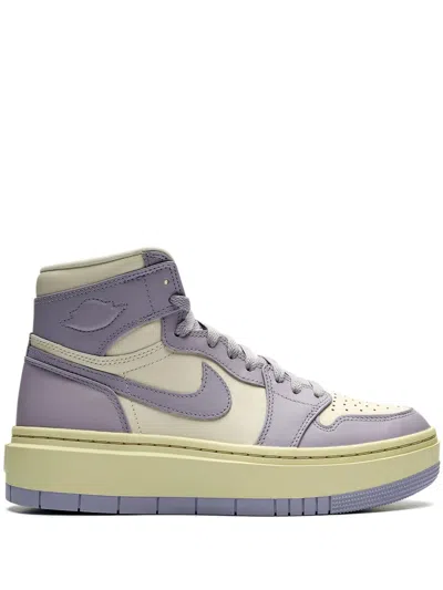Jordan Air  1 Elevate High "titanium" Sneakers In Violett