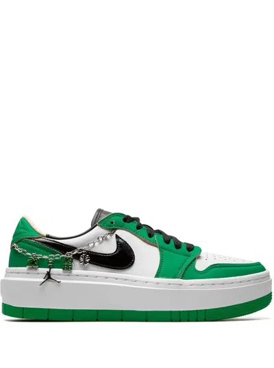 Jordan Air  1 Elevate Low Se Sneakers In Green/black/white