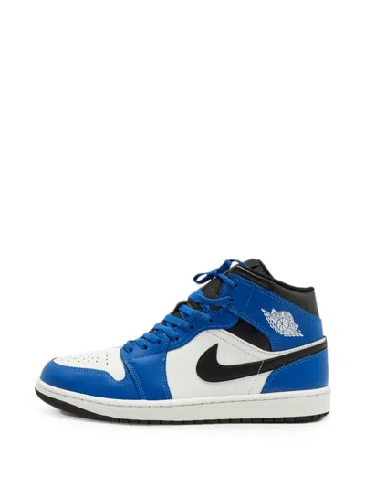 Pre-owned Jordan Air  1 Game Royal Hight Top Sneakers In Blue