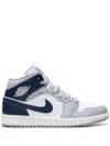 Jordan Men's Air  1 Mid Shoes In Grey