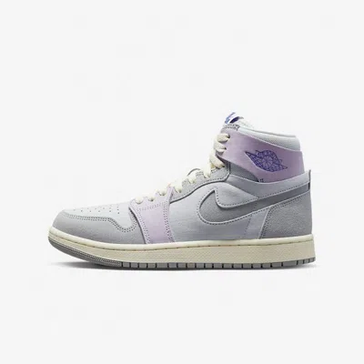 Jordan Air  1 Zoom Cmft 2 Dv1305-005 Women Barely Grape/smoke Grey Sneaker Shoes In White