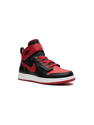 Jordan Kids' Air  1 High Flyease "bred" Sneakers In Black
