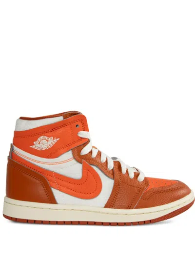 Jordan Air  1 High Method Of Make Sneakers In Orange