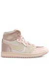 Jordan Air  1 High 'method Of Make' Basketball Sneaker In Pink
