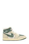 Jordan Air  1 High Mm Sneaker In Legend Sand/jade