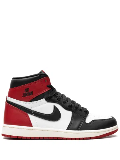 Jordan Air  1 High Og "black Toe Reimagined" Sneakers In 红色