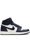 Jordan Nike Kids' Air  1 Retro High Og Basketball Sneaker In Blue