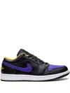 Jordan Air  1 Low "dark Concord" Sneakers In Black