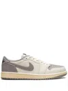 Jordan Air  1 Low Ex "sail" Sneakers In Grey