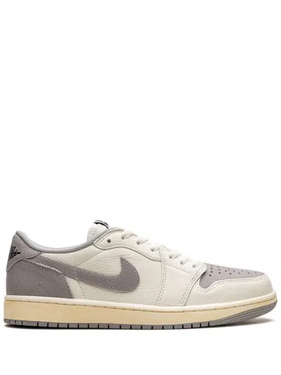 Jordan Air  1 Low Ex "sail" Sneakers In Grey