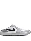 Jordan Air  1 Low Golf "wolf Grey/sail/photon Dust/black" Slides