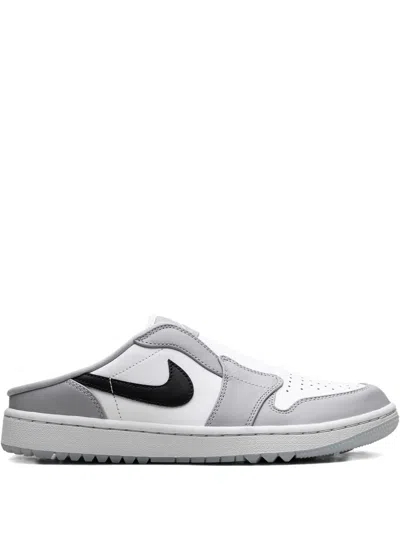 Jordan Air  1 Low Golf "wolf Grey/sail/photon Dust/black" Slides