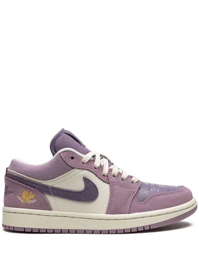 Jordan Air  1 Low Iwd Sneakers In Purple