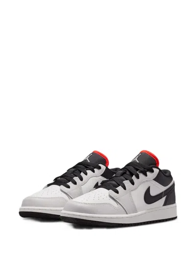 Jordan Kids'  Aj 1 Low In Black/black/summit White