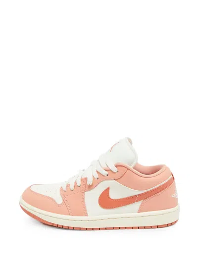Pre-owned Jordan Air  1 Low Madder Root Sneakers In White