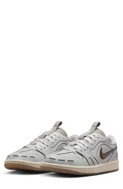 Jordan Air  1 Low Method Of Make Sneaker In Gray