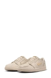 Jordan Women's Air  1 Low Method Of Make Shoes In Legend Light Brown/ Gold