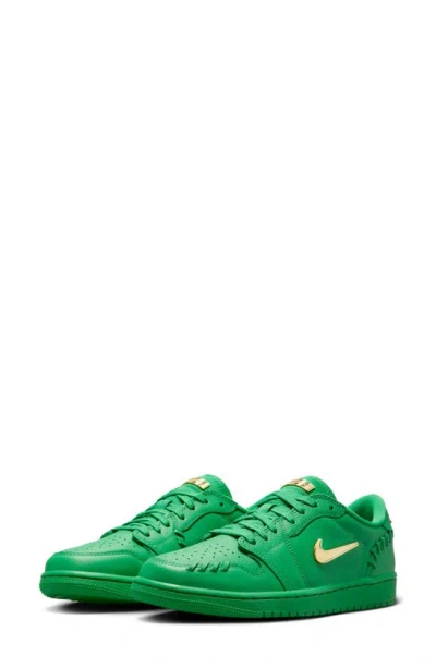 Jordan Air  1 Low Method Of Make Sneaker In Green