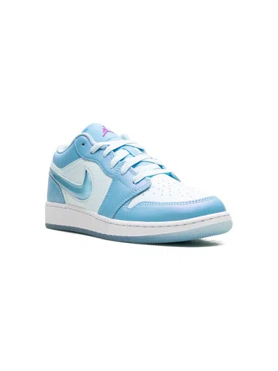 Jordan Kids' Air  1 Low Se "aqua Blue" Sneakers